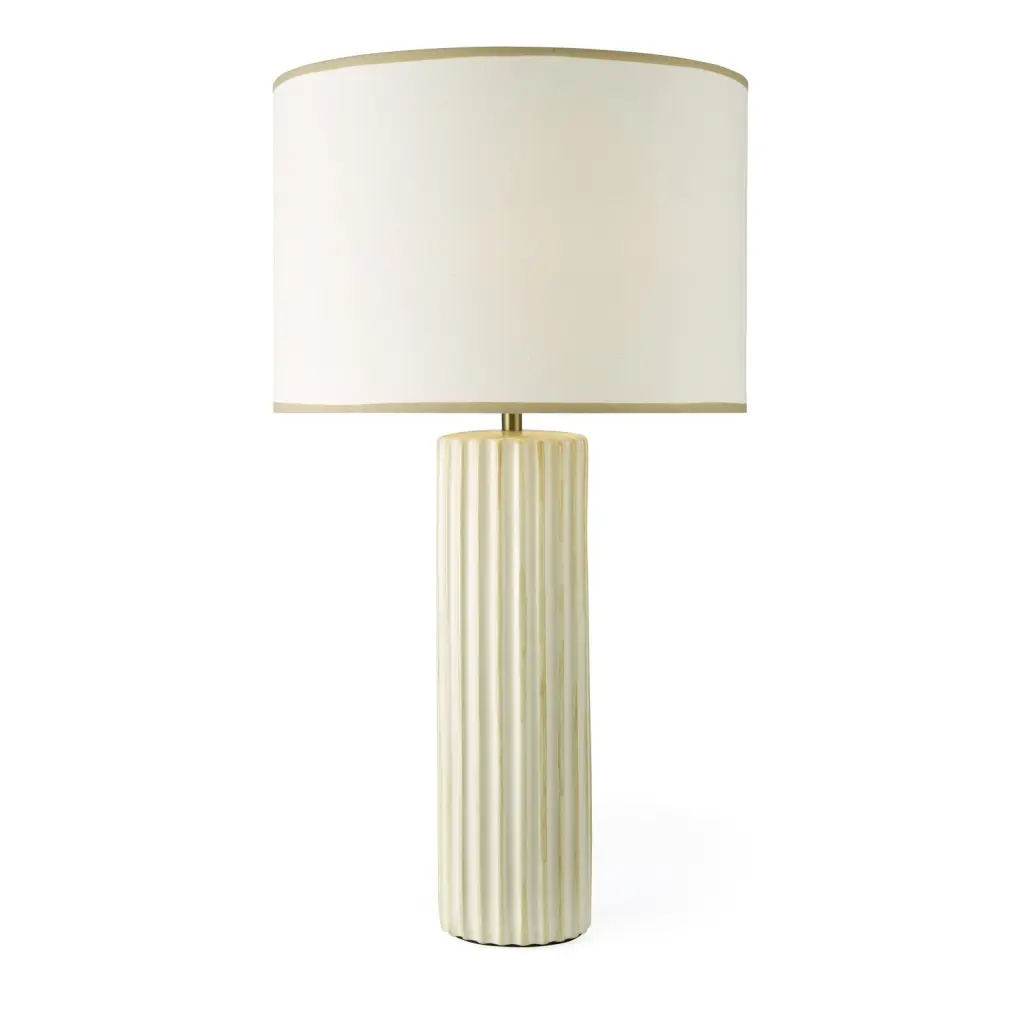 Idella Taupe Table Lamp C/W Shade