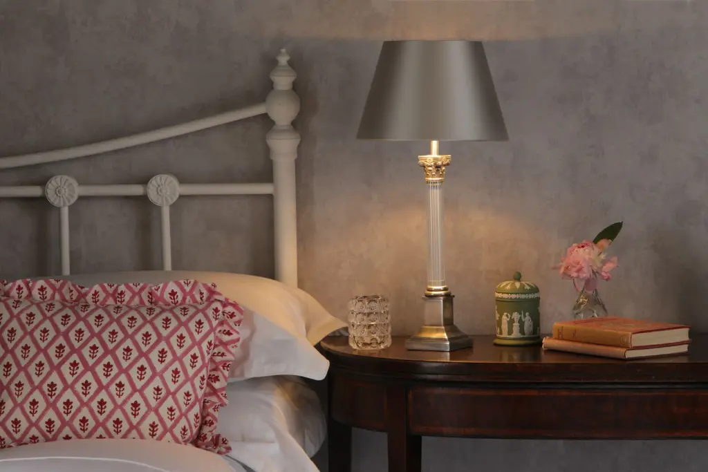 Imperial Small Base Only Table Lamp in Pewter