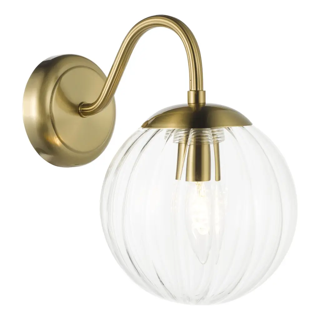 Jocelyn Brass Wall Light