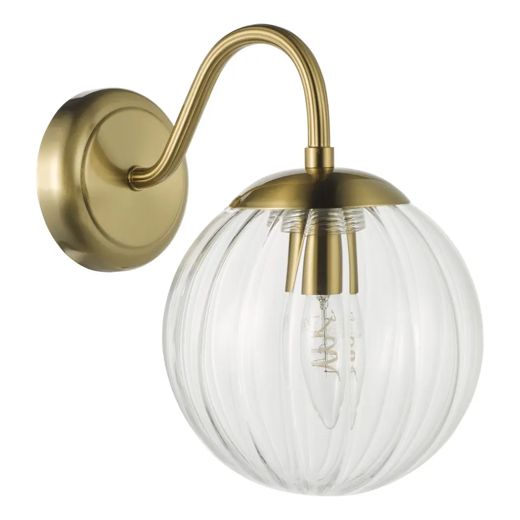 Jocelyn Brass Wall Light