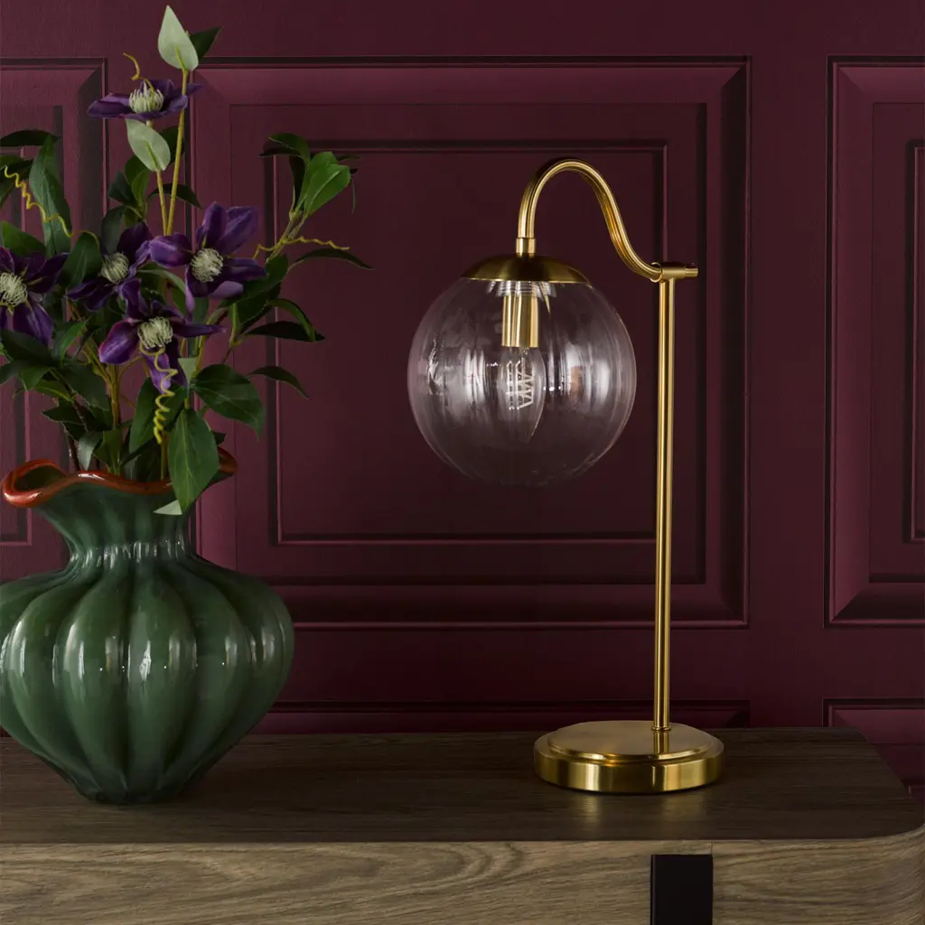 Jocelyn Brass Table Lamp