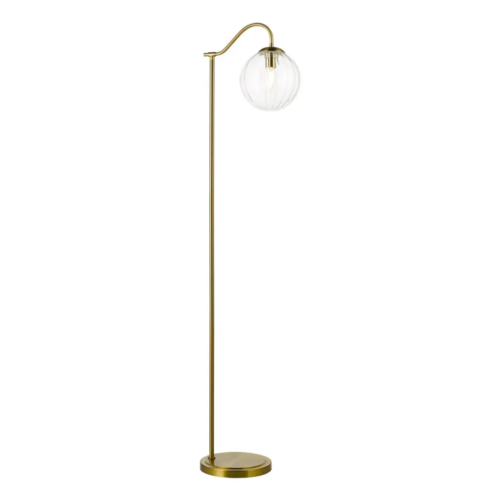 Jocelyn Brass Floor Lamp