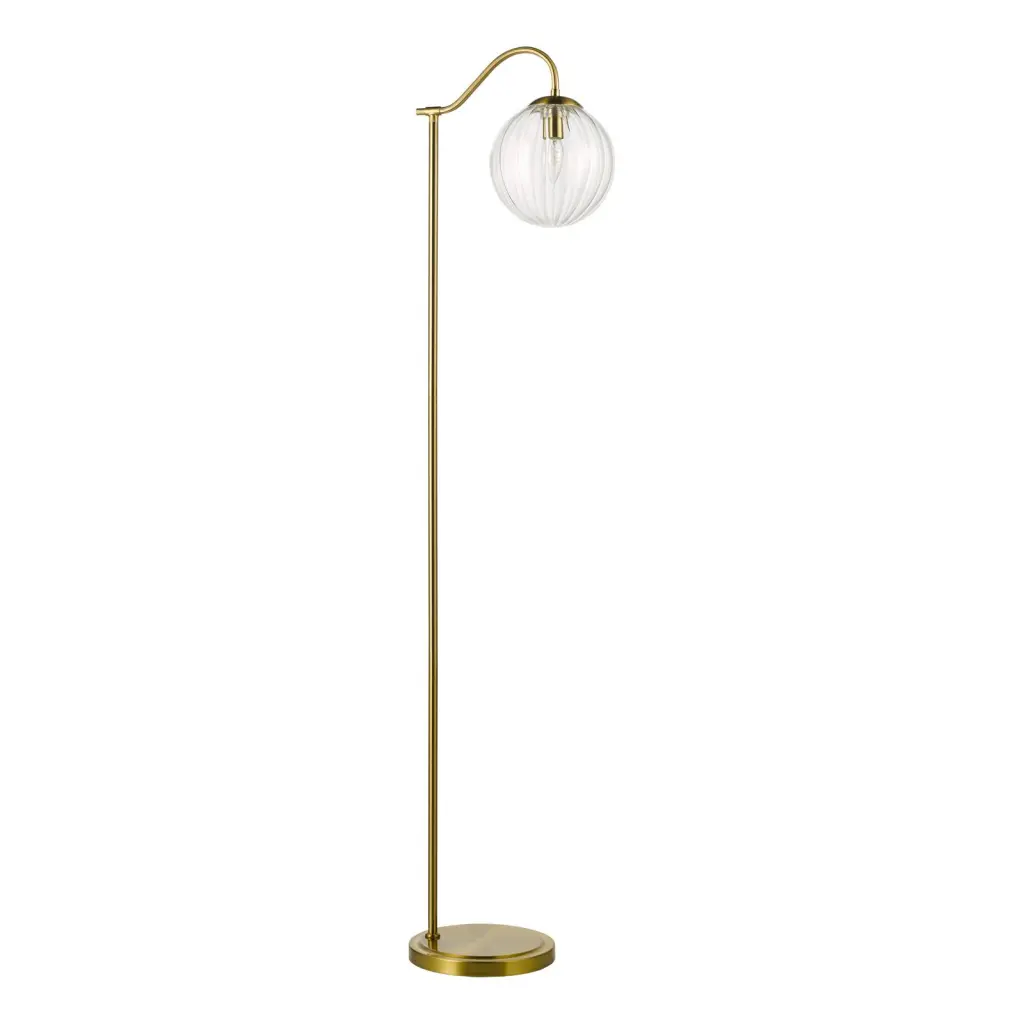Jocelyn Brass Floor Lamp