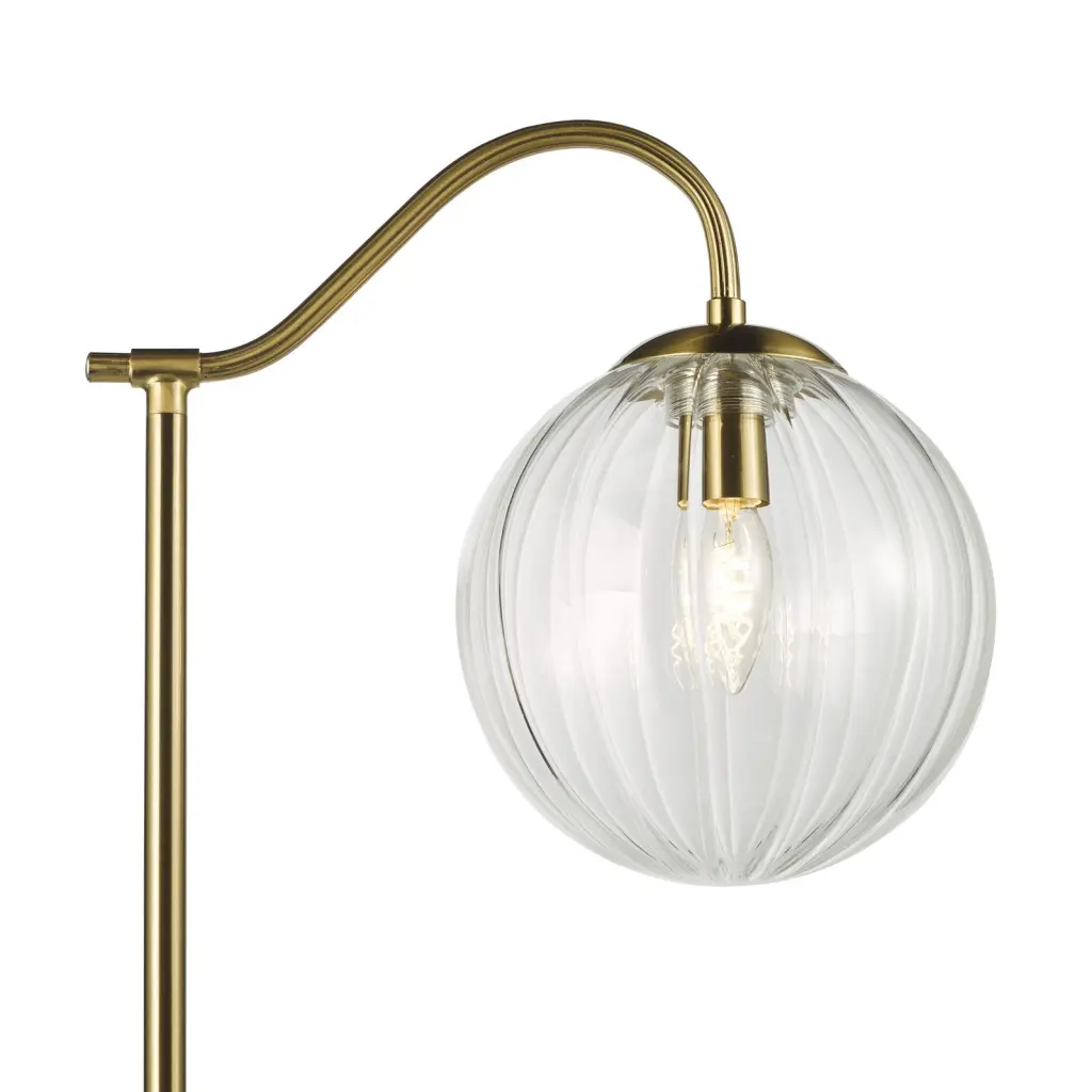 Jocelyn Brass Floor Lamp
