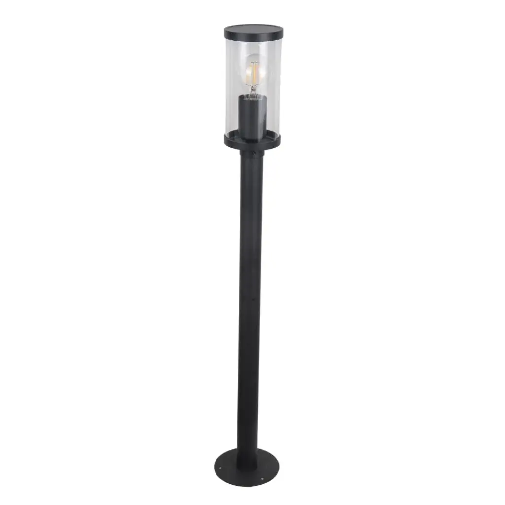 Jordan 400mm Bollard Light in Black