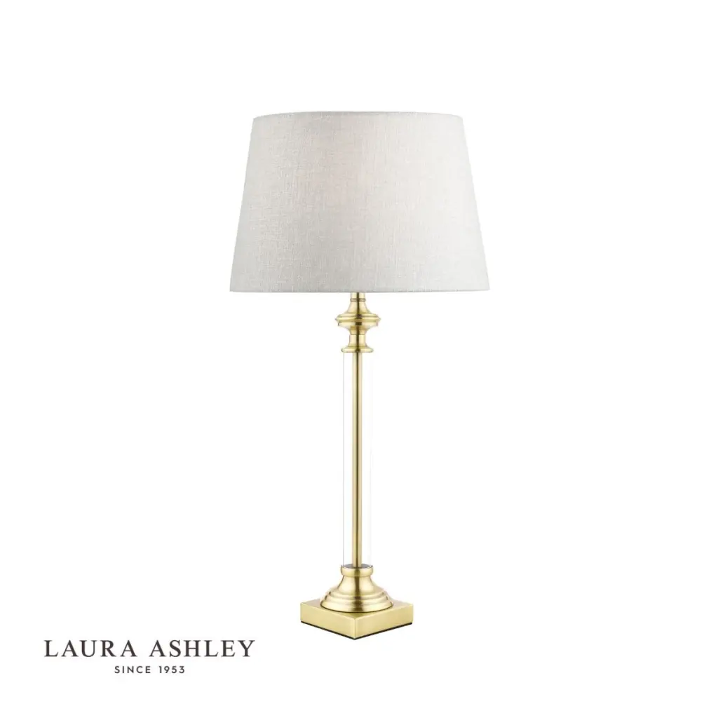 Winston Table Lamp Antique Brass & Glass Base Only