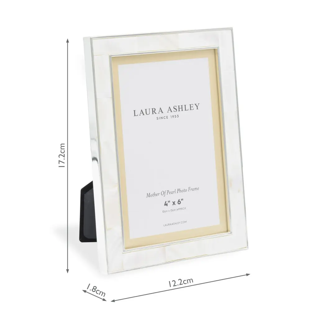 Mother Of Pearl Photo Frame 4x6 Inch