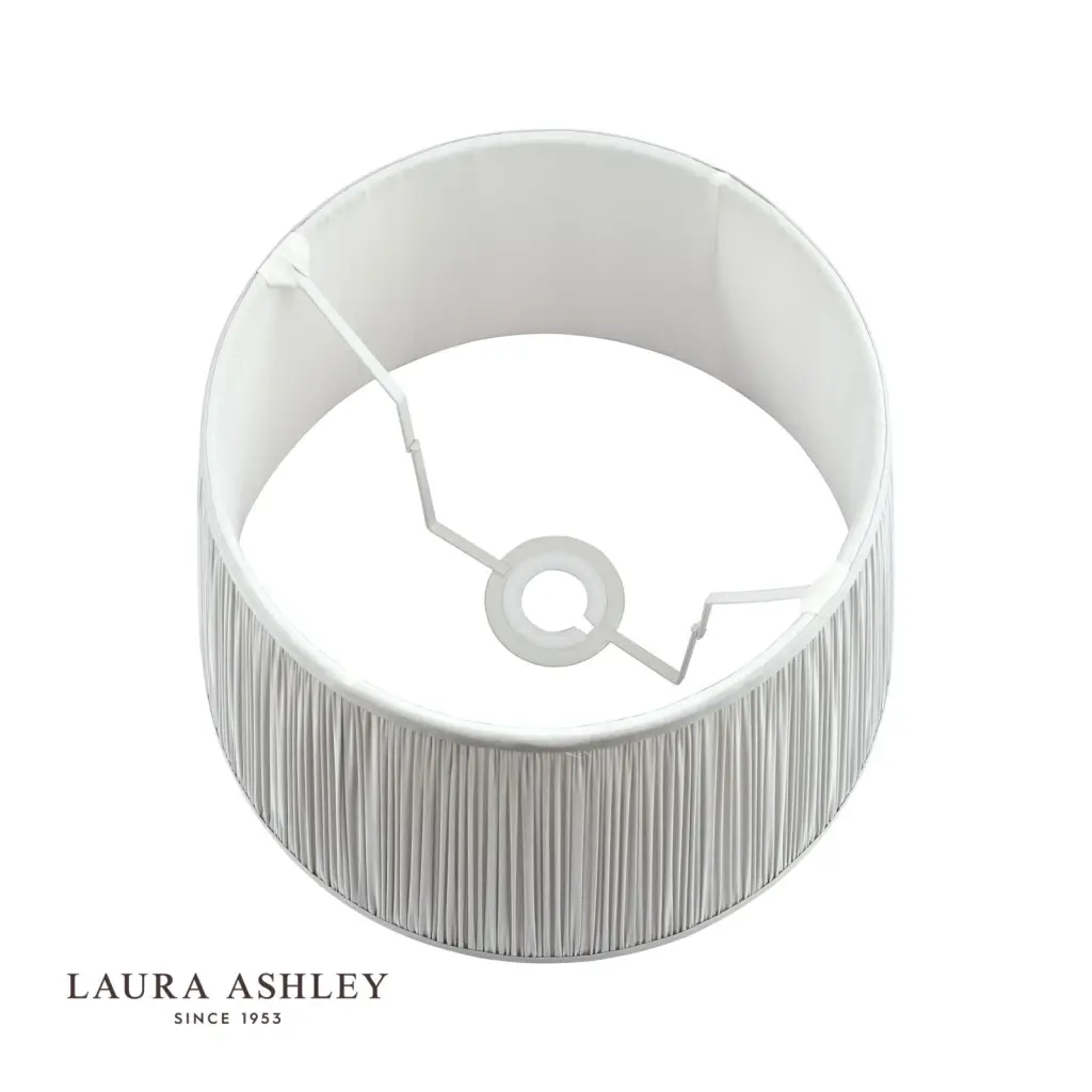 Hemsley Silk Silver Shade 405mm/16 inch