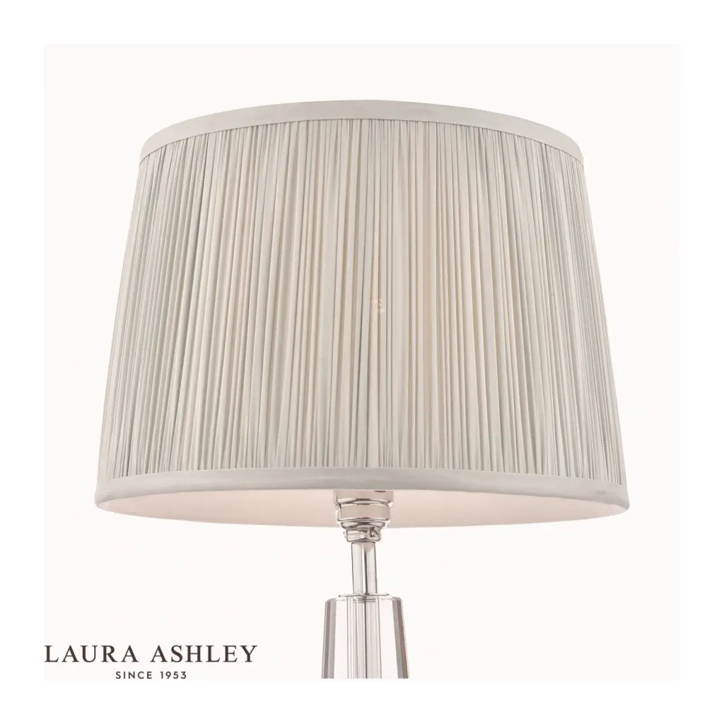 Hemsley Silk Silver Shade 405mm/16 inch