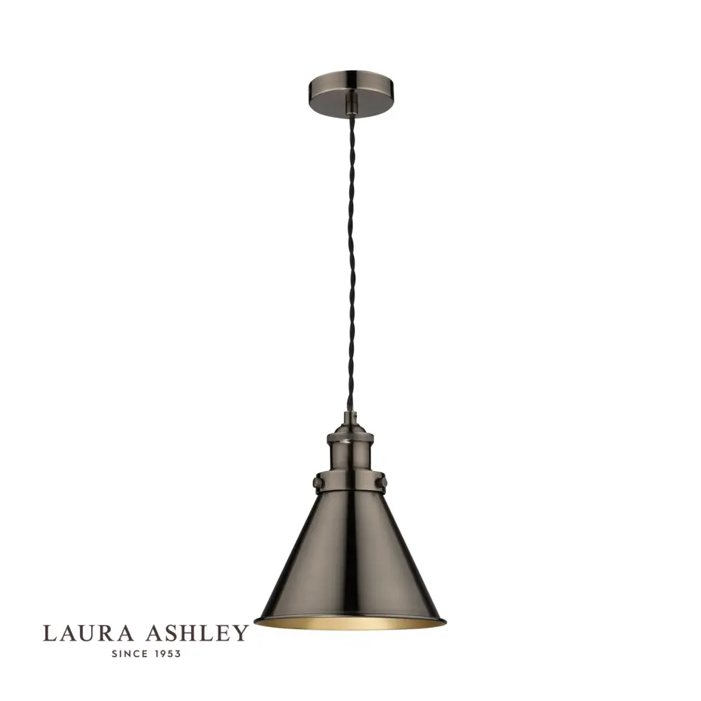 Rufus Industrial Nickel Single Pendant