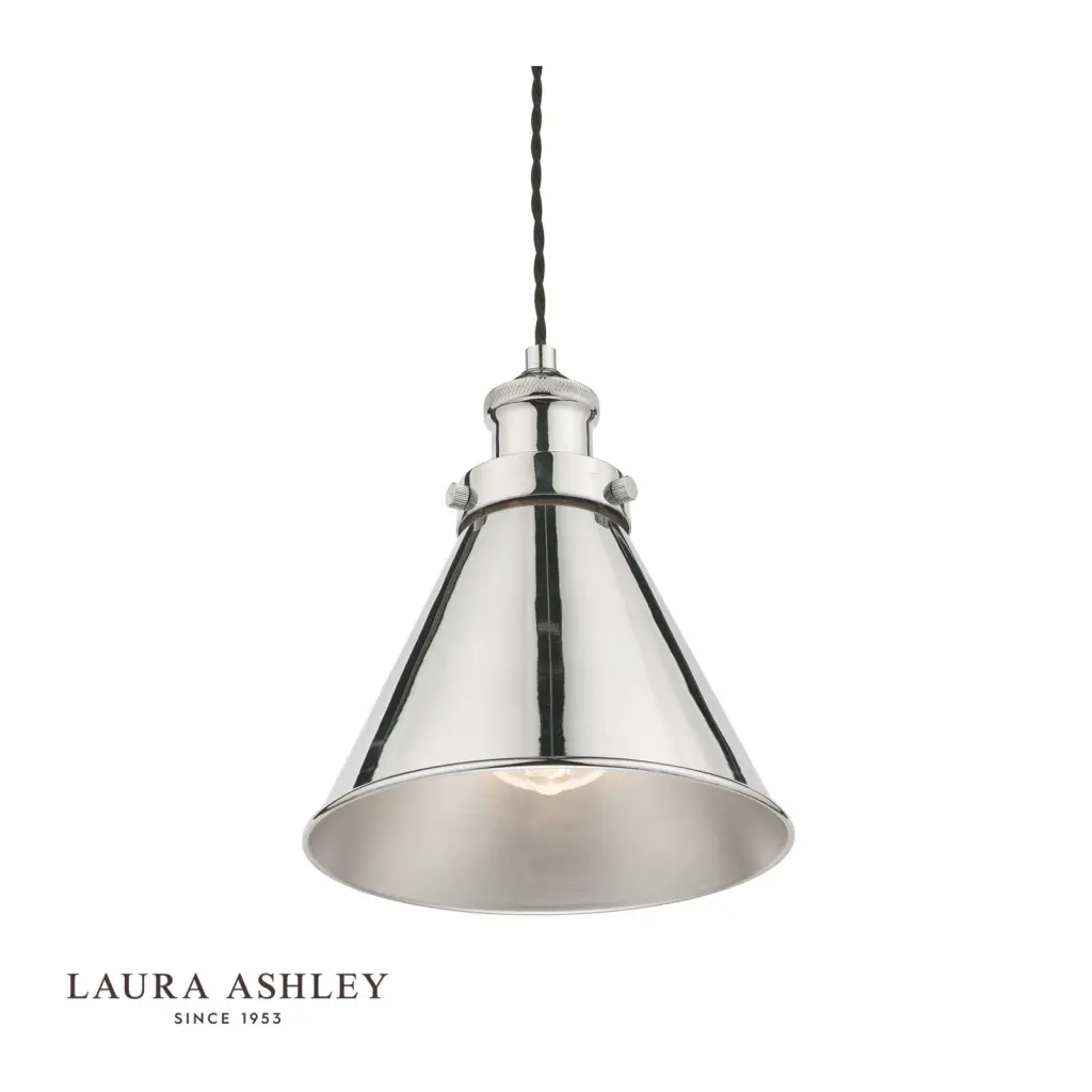 Rufus Polished Chrome Single Pendant