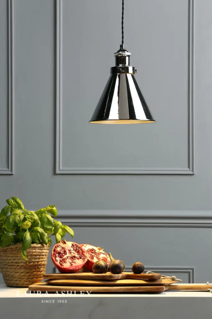 Rufus Polished Chrome Single Pendant