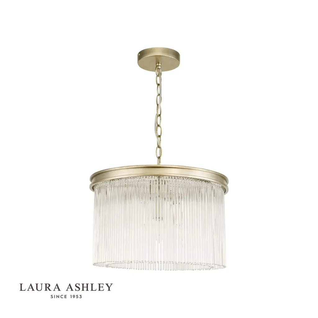 Manon Champagne 3 Light Pendant
