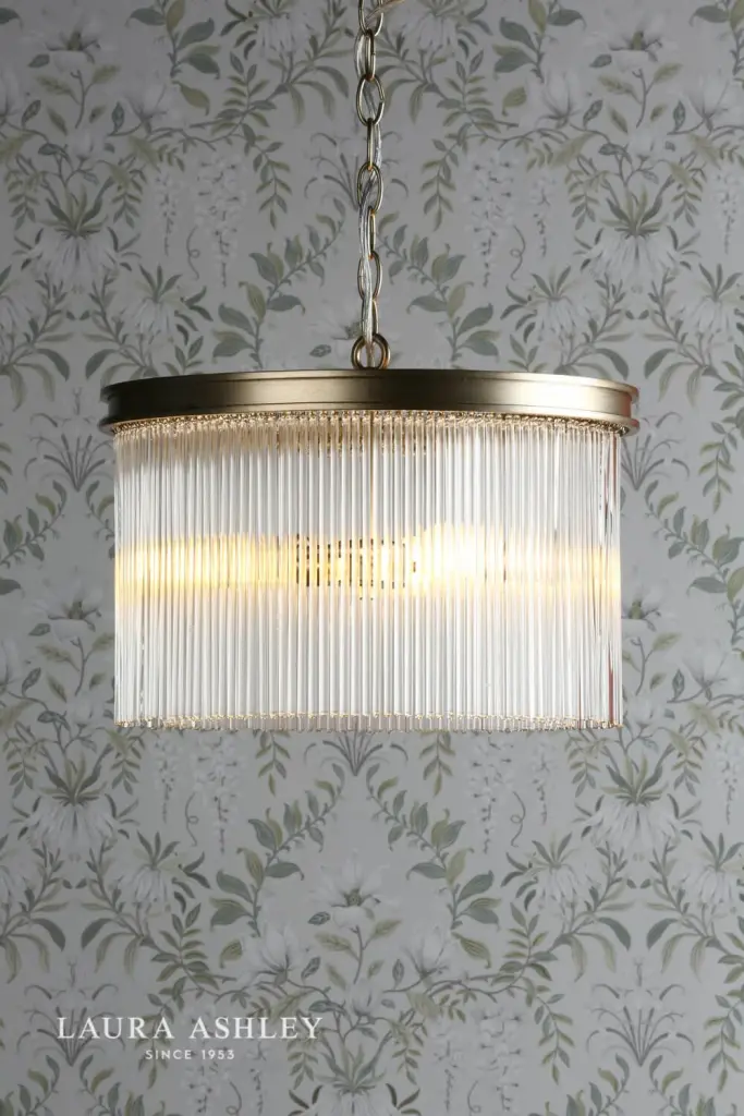 Manon Champagne 3 Light Pendant