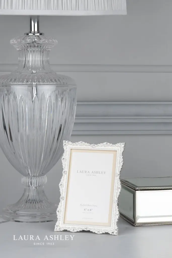 Sherfield Silver Plated 4x6 Inch Photo Frame