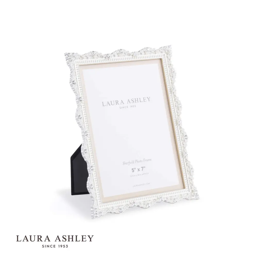 Sherfield Silver Plated 5x7 Inch Photo Frame