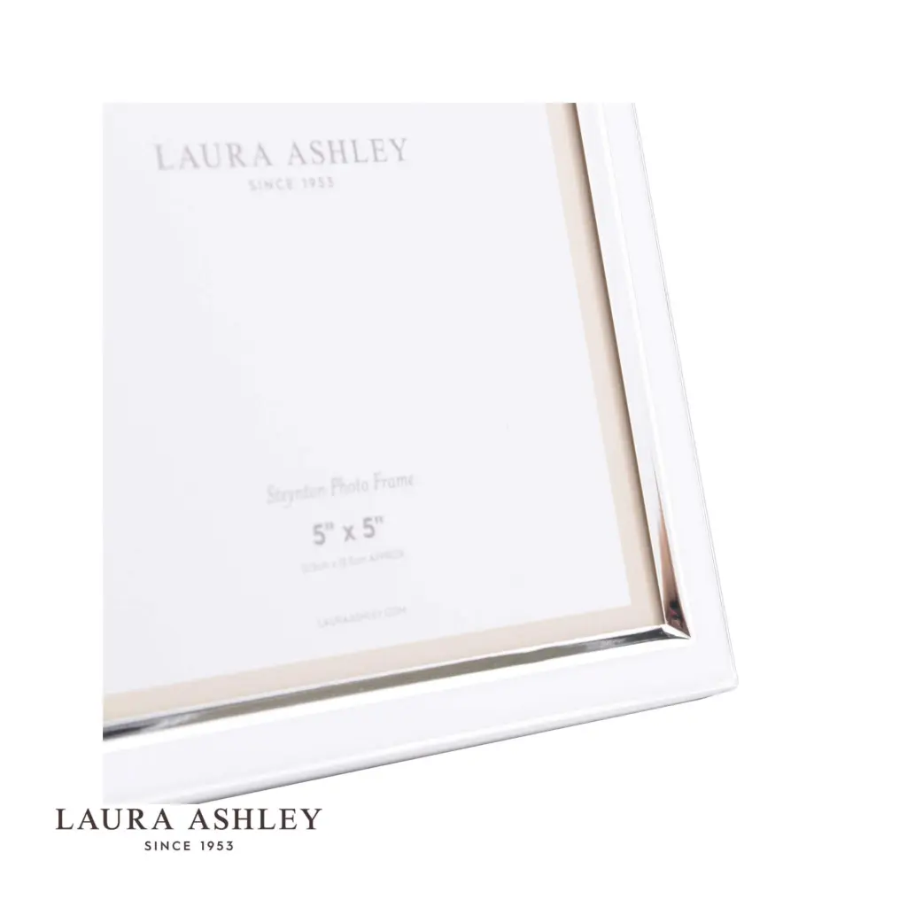 Steynton Square Silver Plated 5x5 Inch Photo Frame