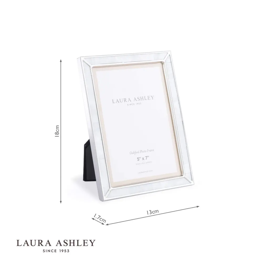 Oakford Mother Of Pearl 5x7 Inch Photo Frame