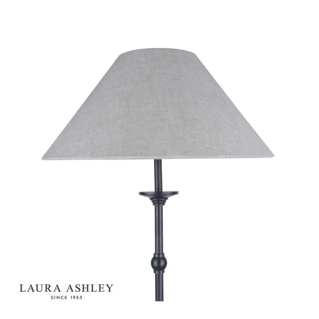 Ludchurch Black Floor Lamp C/W Shade