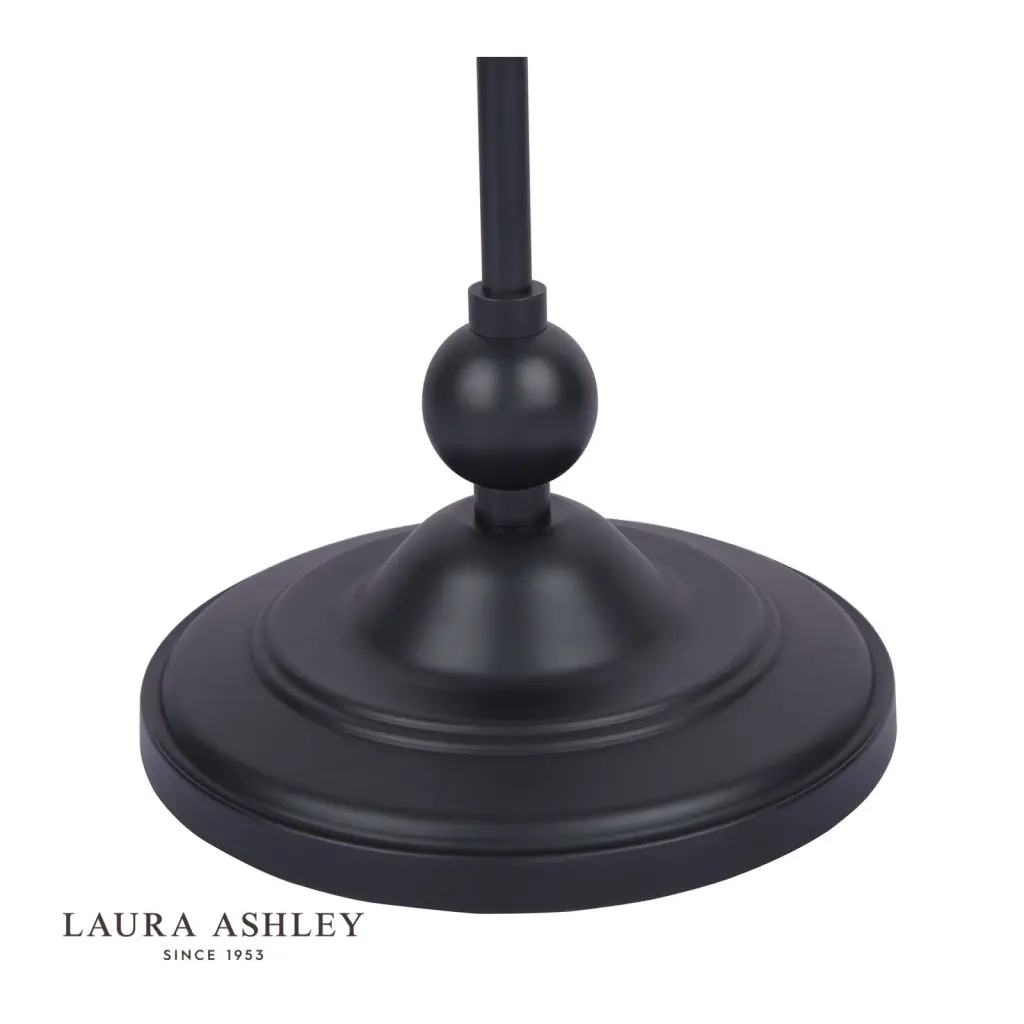 Ludchurch Black Floor Lamp C/W Shade