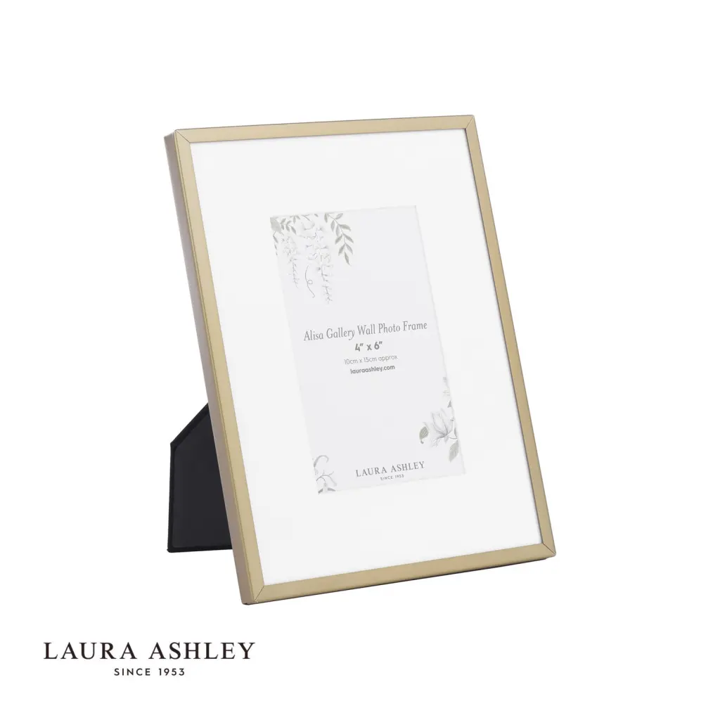 Set of 3 Alisa Matt Gold Photo Frames
