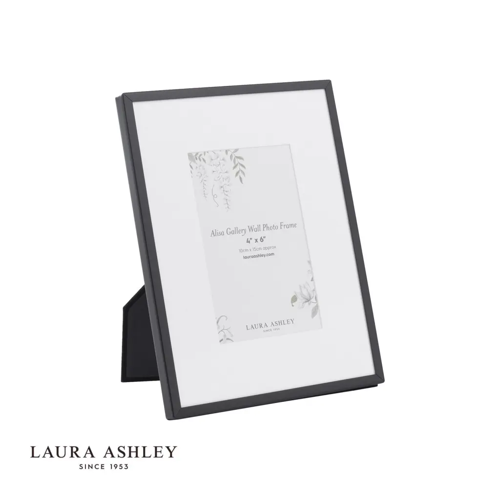 Set of 3 Alisa Matt Black Photo Frames