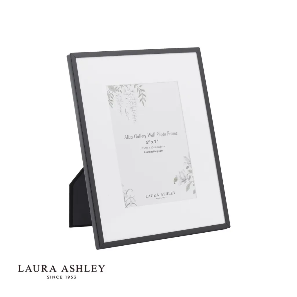 Set of 3 Alisa Matt Black Photo Frames