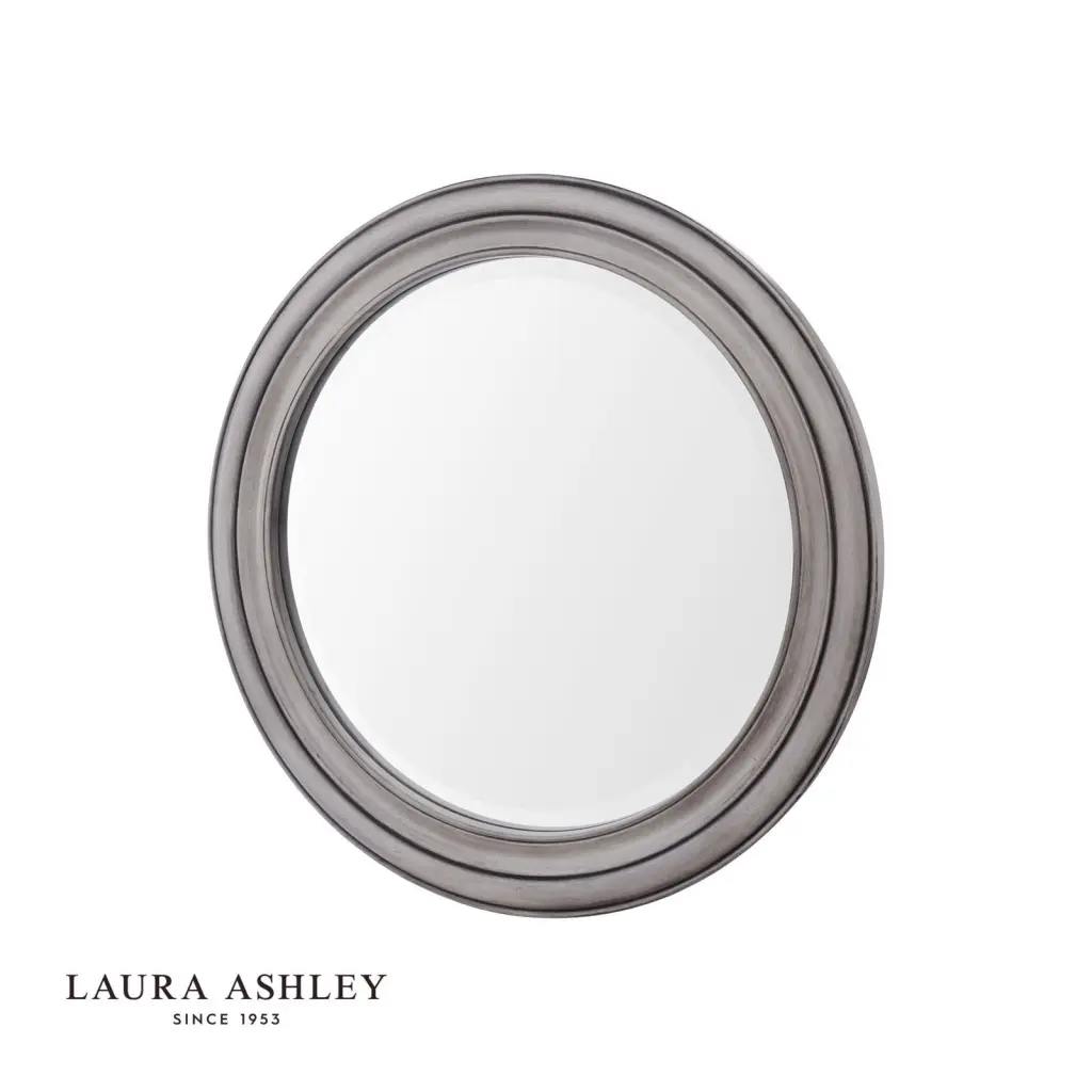 Tate Mirror Grey Distressed Wood 60cm