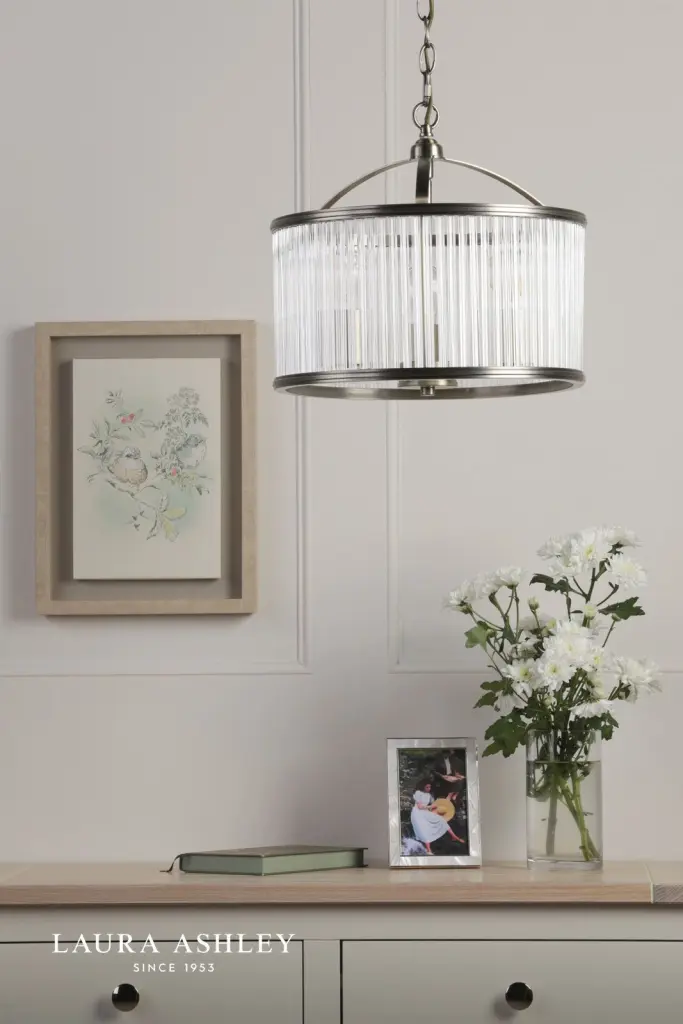 Sutton 3 Light Anique Brass Pendant