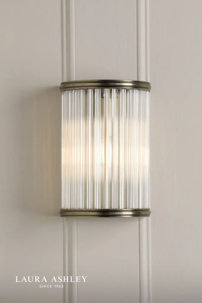 Sutton Antique Brass Wall Light