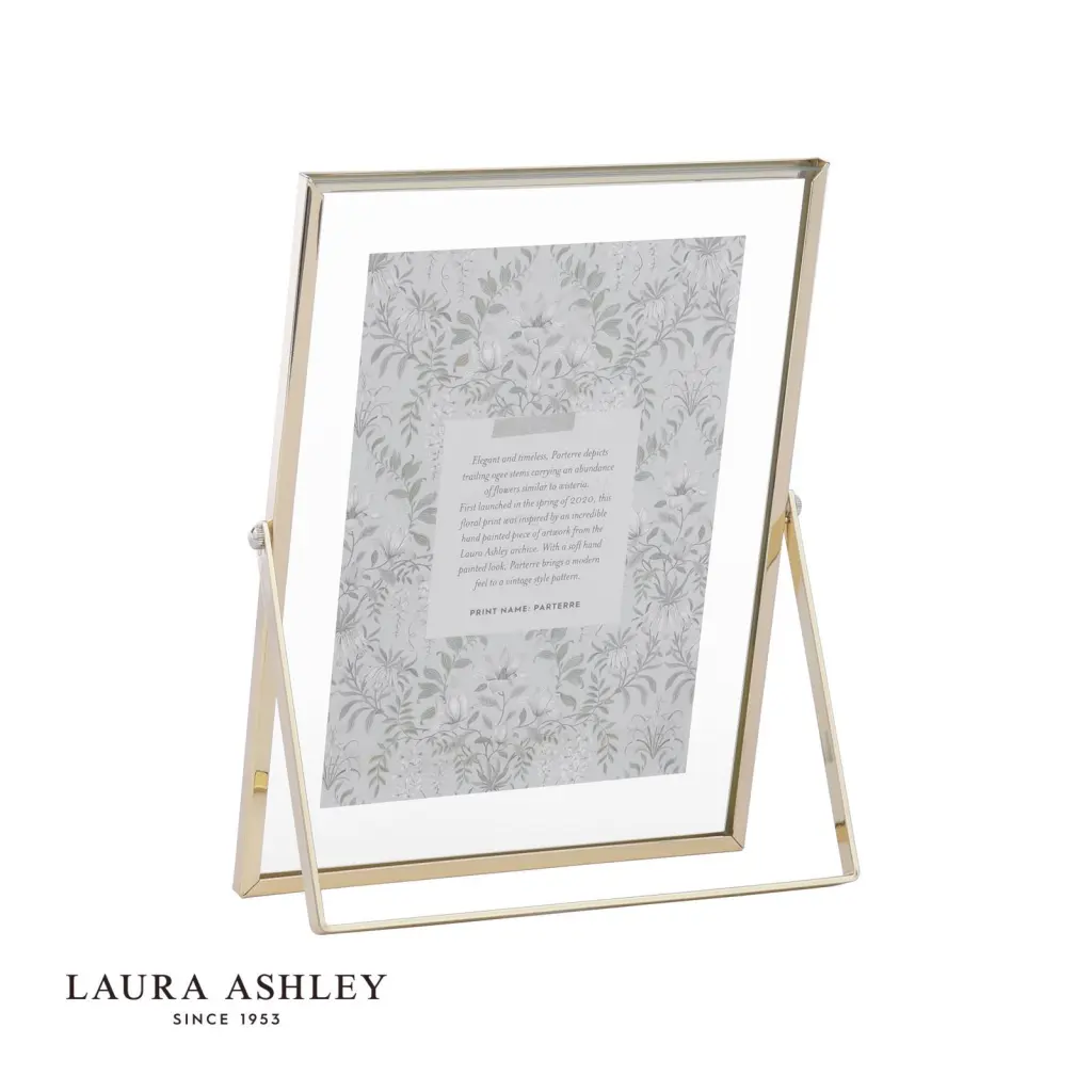 Moira 5x7 Inch Polished Gold & Glass Photo Frame
