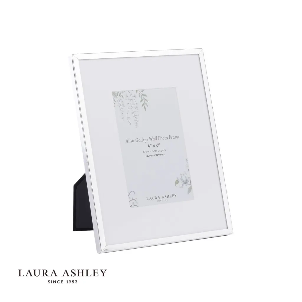 Set of 6 Alisa Polished Silver Photo Frames