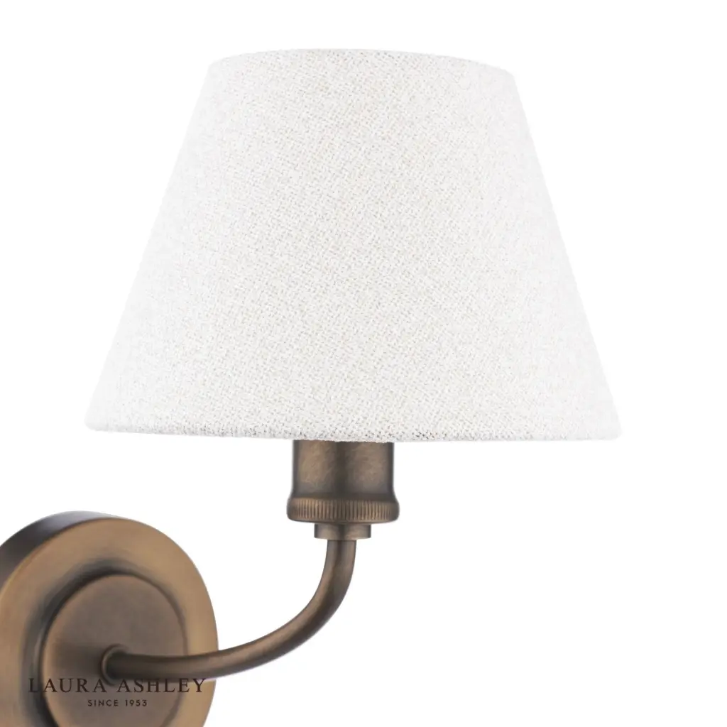 Denston Antique Bronze Wall Light C/W Shade