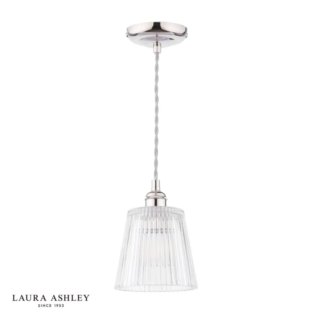 Callaghan Small Polished Nickel Pendant