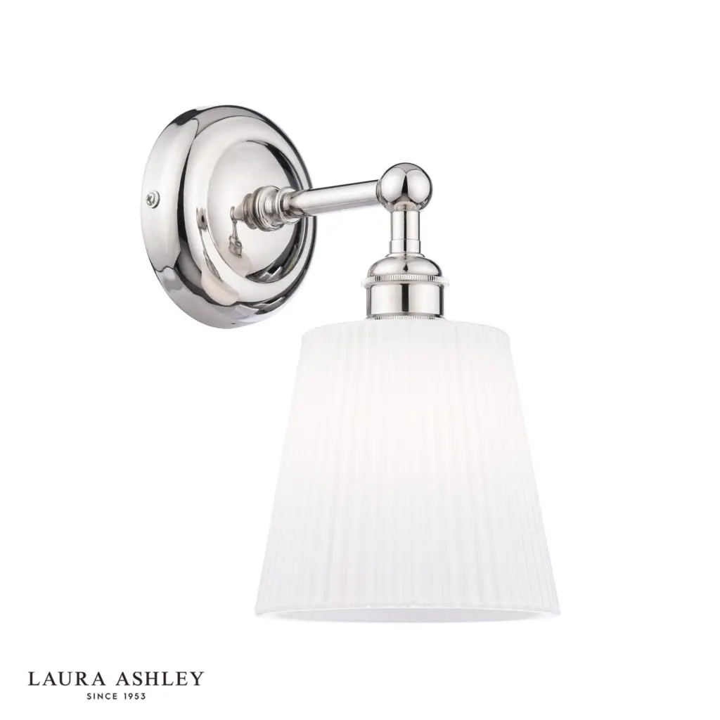 Callaghan Polished Nickel Wall Light IP44