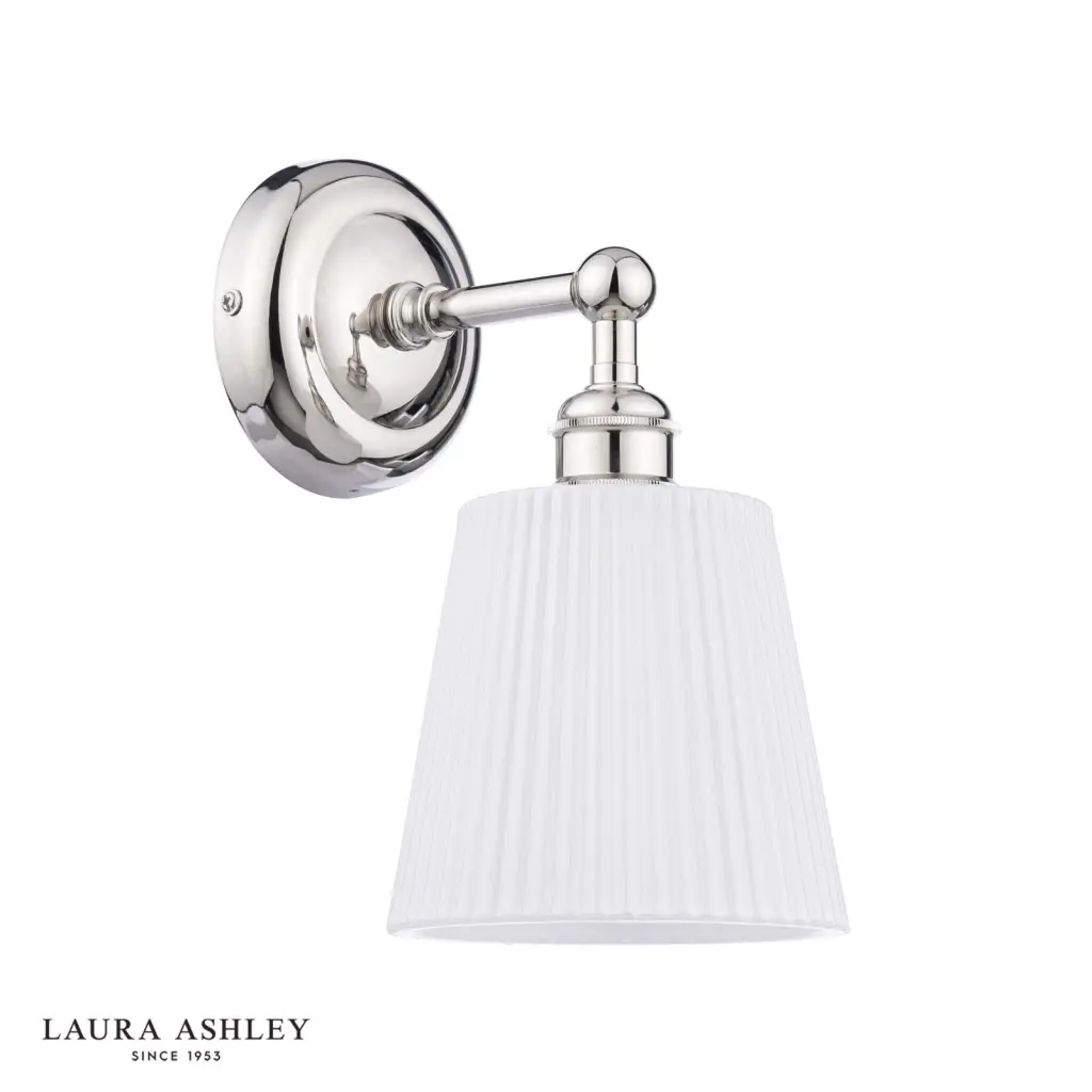 Callaghan Polished Nickel Wall Light IP44