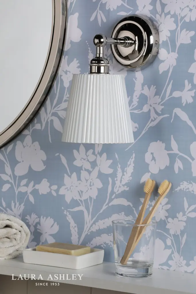 Callaghan Polished Nickel Wall Light IP44