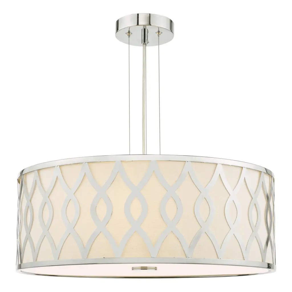 Locryn 4 Light Polished Chrome Pendant