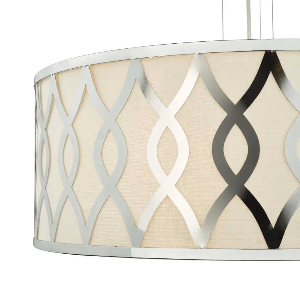 Locryn 4 Light Polished Chrome Pendant
