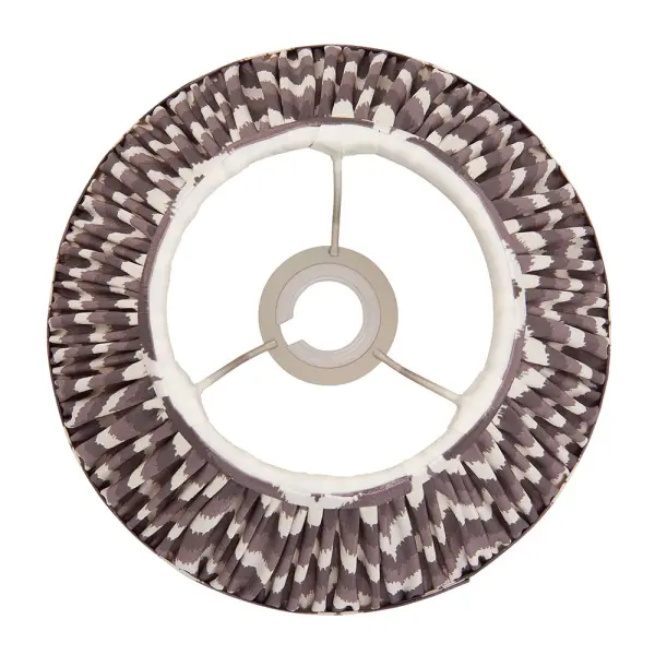 Zigzag 250mm Pearl Grey Tapered Shade