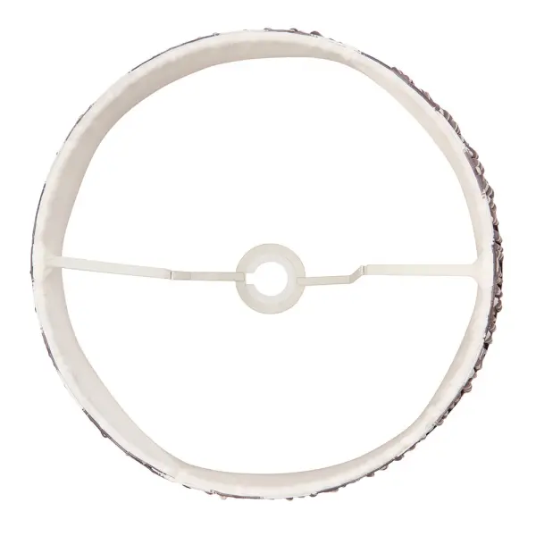 Zigzag 350mm Pearl Grey Tapered Shade