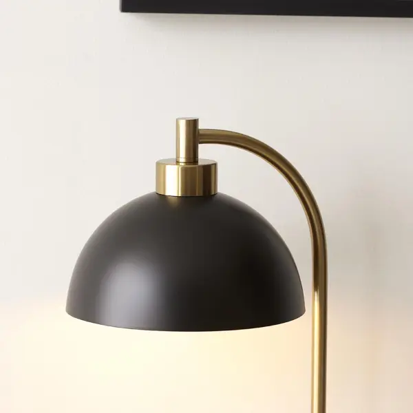 Buchanan Black & Brass Table Lamp