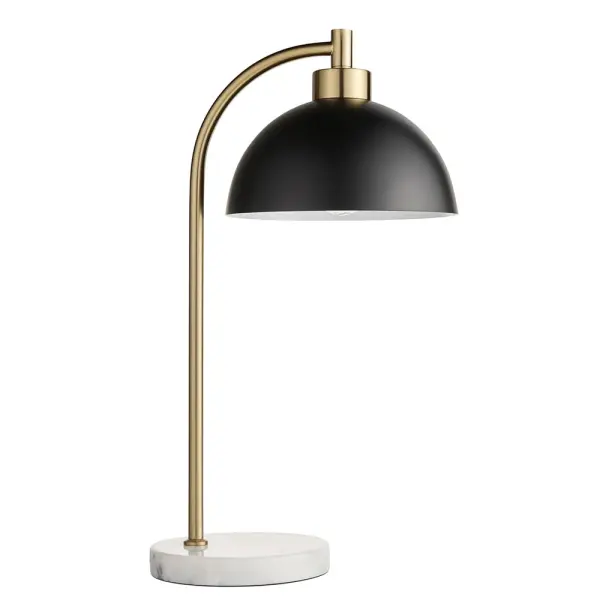 Buchanan Black & Brass Table Lamp