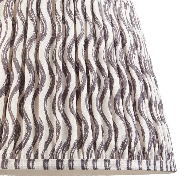 Ripple 350mm Pearl Grey Tapered Shade