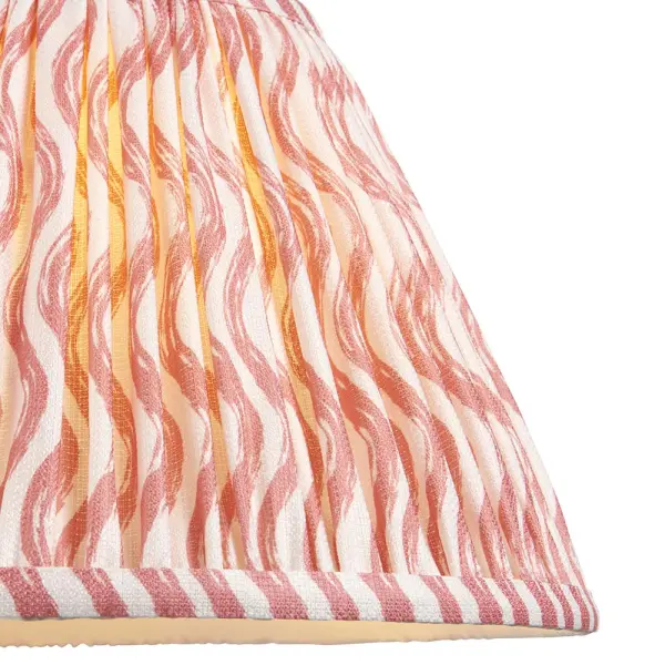 Ripple 300mm Coral Pink Tapered Shade