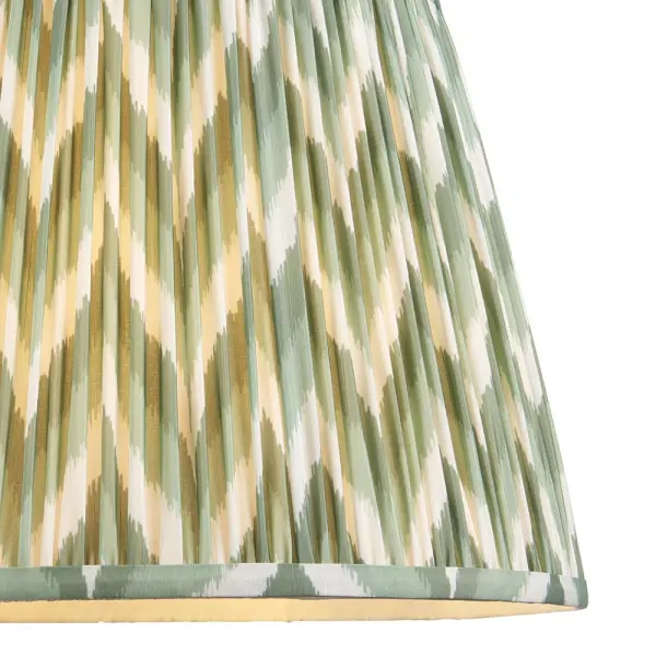 Zigzag 400mm Cotswold Green Tapered Shade