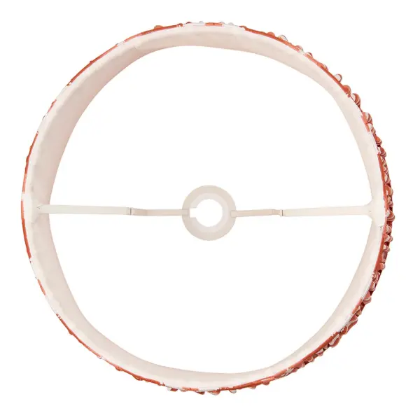 Zigzag 350mm Apricot Tapered Shade