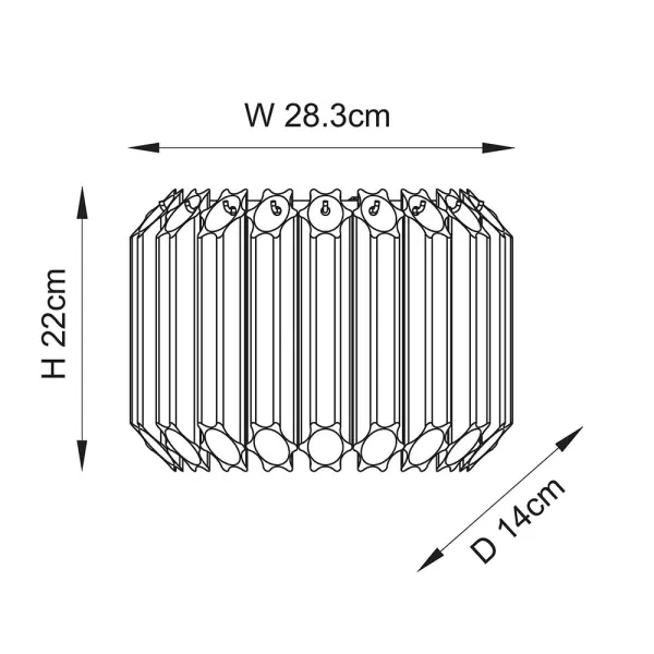 Valentina Brass Wall Light