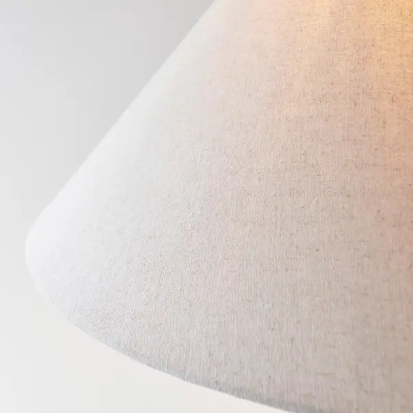 Lille Antique Brass Floor Lamp C/W Shade