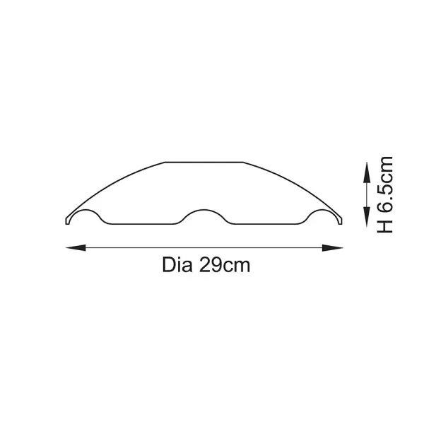 Orchid Easyfit Decorative Glass Shade